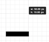 Scale bar rectangle